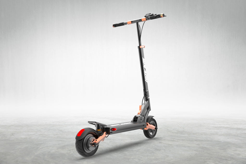 SPLACH 電動ブラック/オレンジ SPLACH Ranger: Ultra-smooth Suspension E-Scooter to take you on a