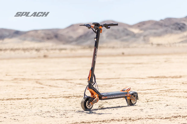 Pre-Order! SPLACH Mukuta: An E-Scooter with Detachable Battery & Power Bank in One