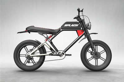 SPLACH CROSS: Harley-Like Hi-Tech Ebike – SPLACH Bike