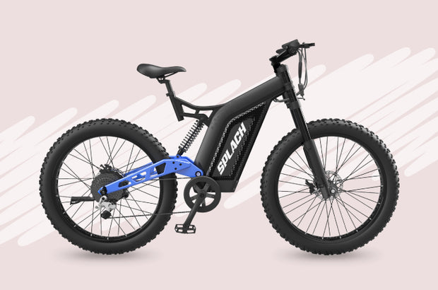 SPECIAL DEAL! SPLACH Patriot: Powerful 1500W motor e-bike for fast and long-ranged travel