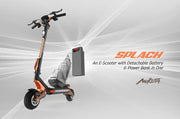 Pre-Order! SPLACH Mukuta: An E-Scooter with Detachable Battery & Power Bank in One
