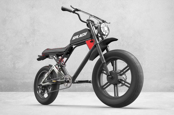 new electric bicycle technology Back-to-School Deal! SPLACH Cross: Harley-Like Hi-Tech E-bike