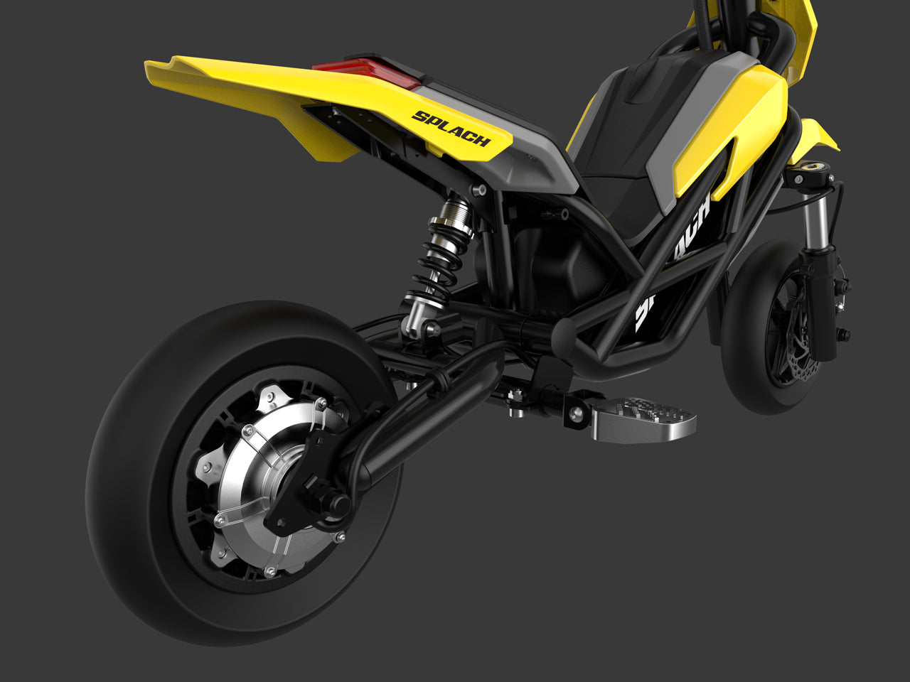 Splach Transformer SPLACH TRANSFORMER - A Transformable Motorbike-like E-Scooter – SPLACH Bike