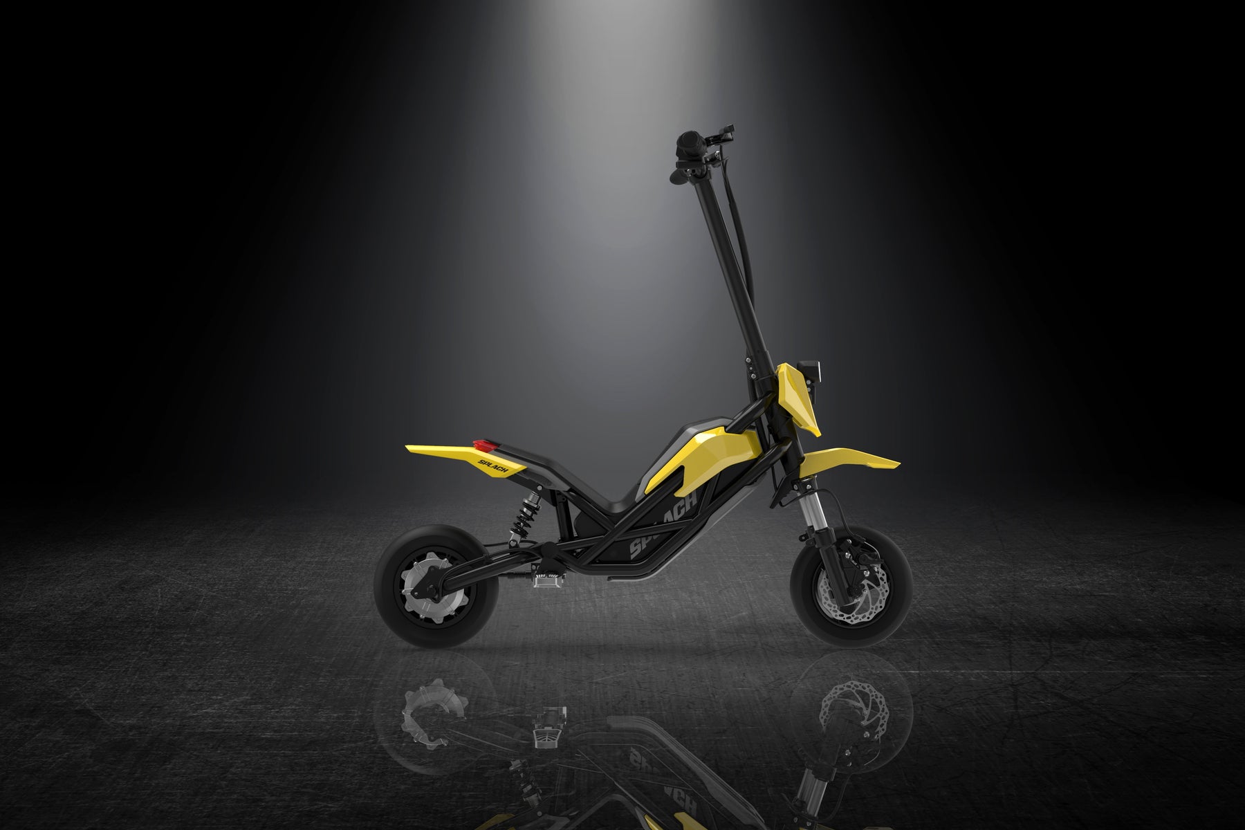 Splach Transformer SPLACH TRANSFORMER - A Transformable Motorbike-like E-Scooter – SPLACH Bike