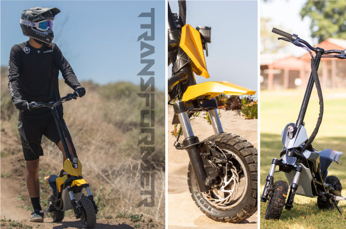Splach Transformer SPLACH TRANSFORMER - A Transformable Motorbike-like E-Scooter – SPLACH Bike